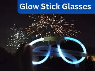 glow stick light saber by killianmeys3333, Download free STL model