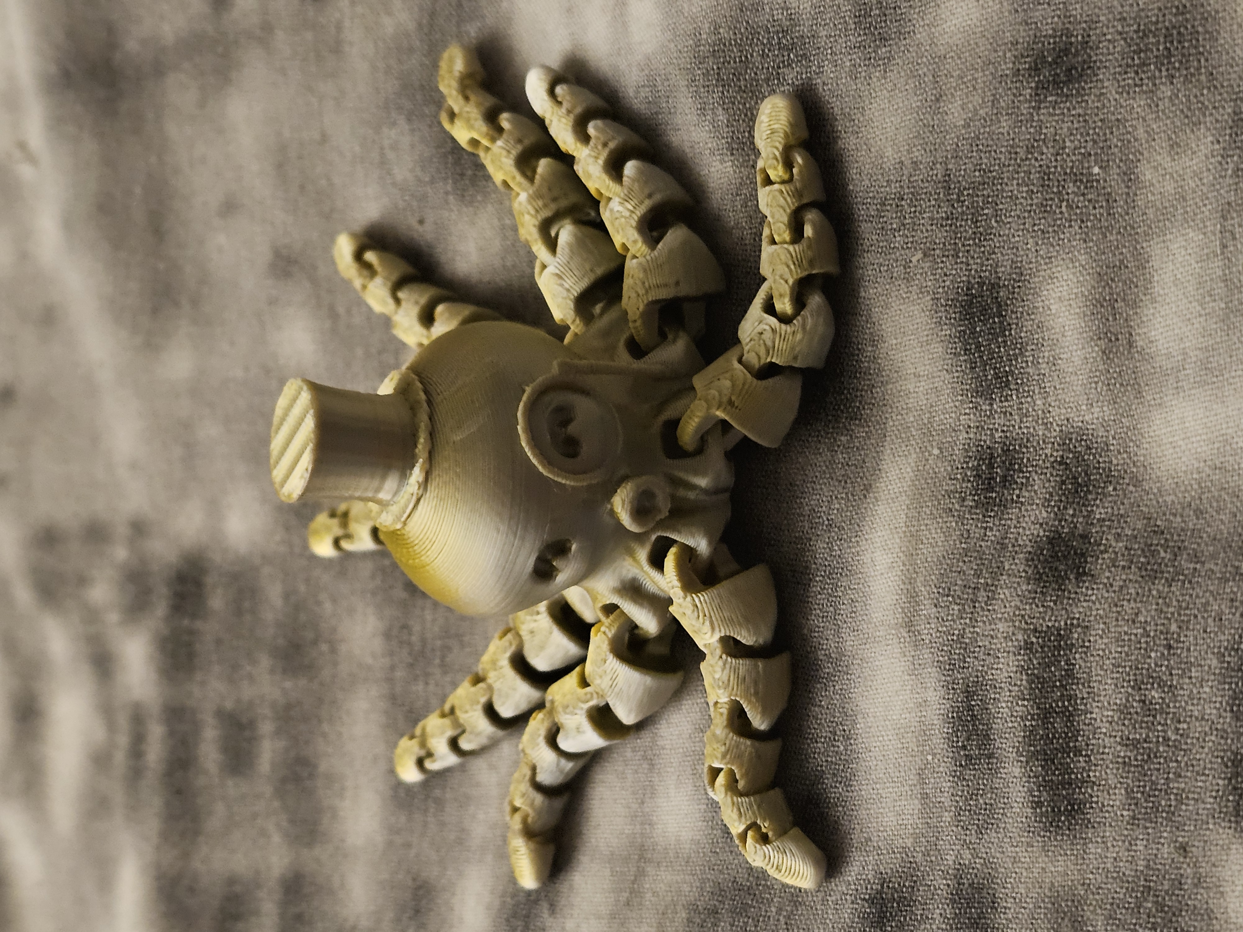 Cute Mini Octopus with Top Hat and Monocle