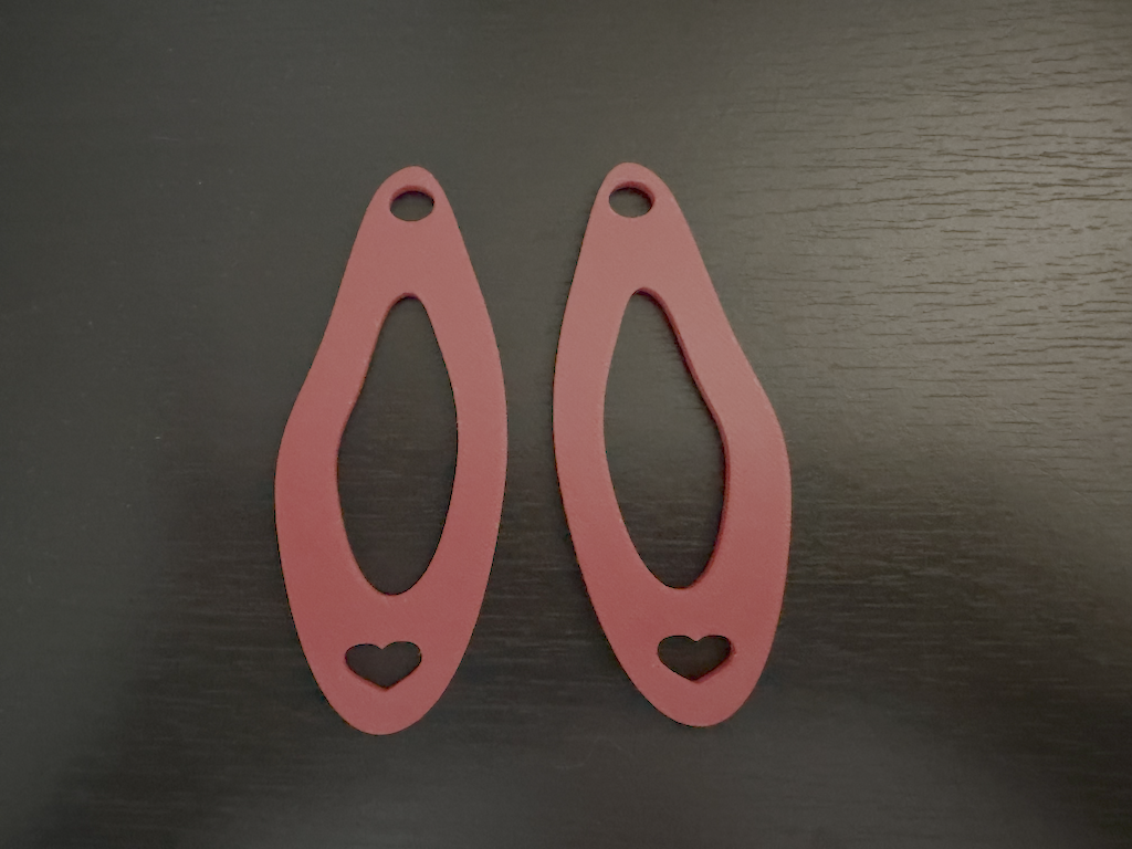 Heart Loop Earrings