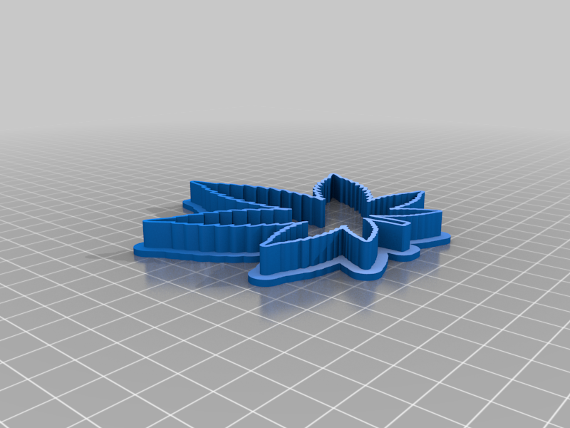 Cannabis cookie cutter by the creator Download free STL model
