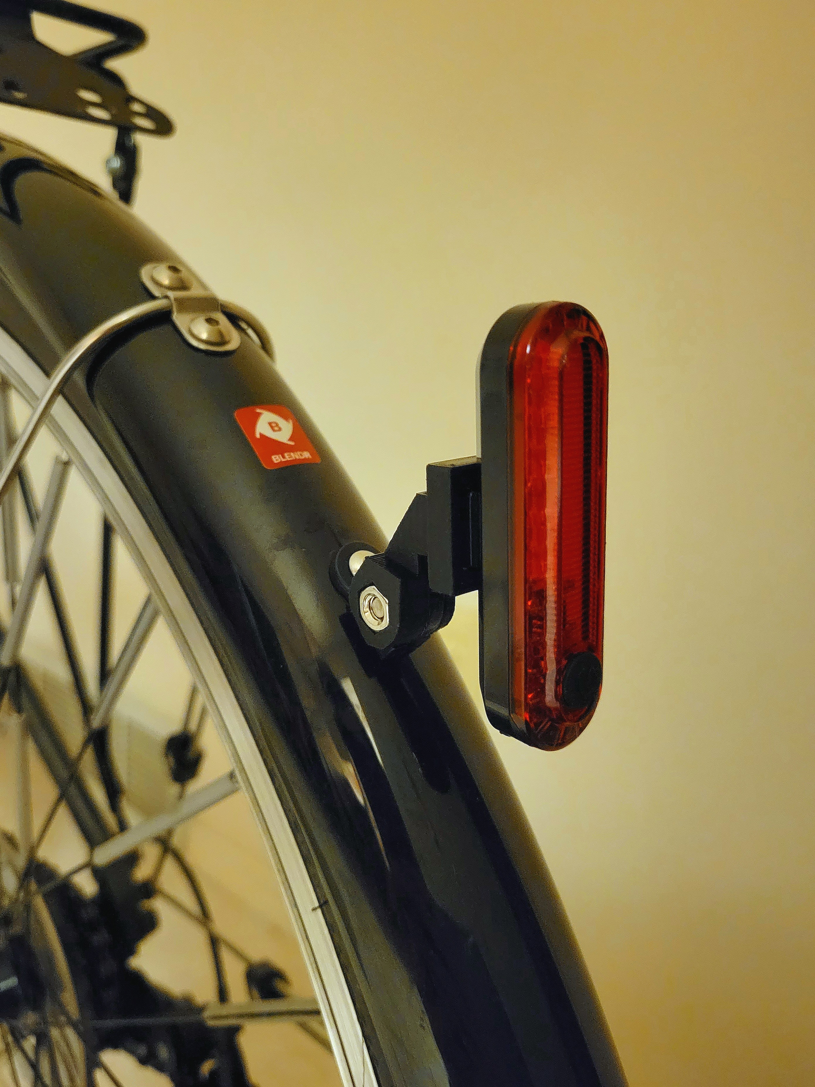 Ascher Taillight Mount for Bontrager Fender