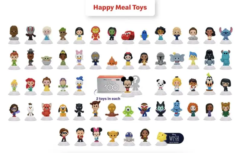 Disney100 Happy Meal Toy Display Stand by Kyle B Johnson Download