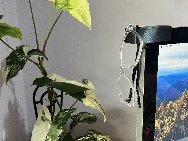 Apple Thunderbolt display Glasses Holder V2 (Right and left side)