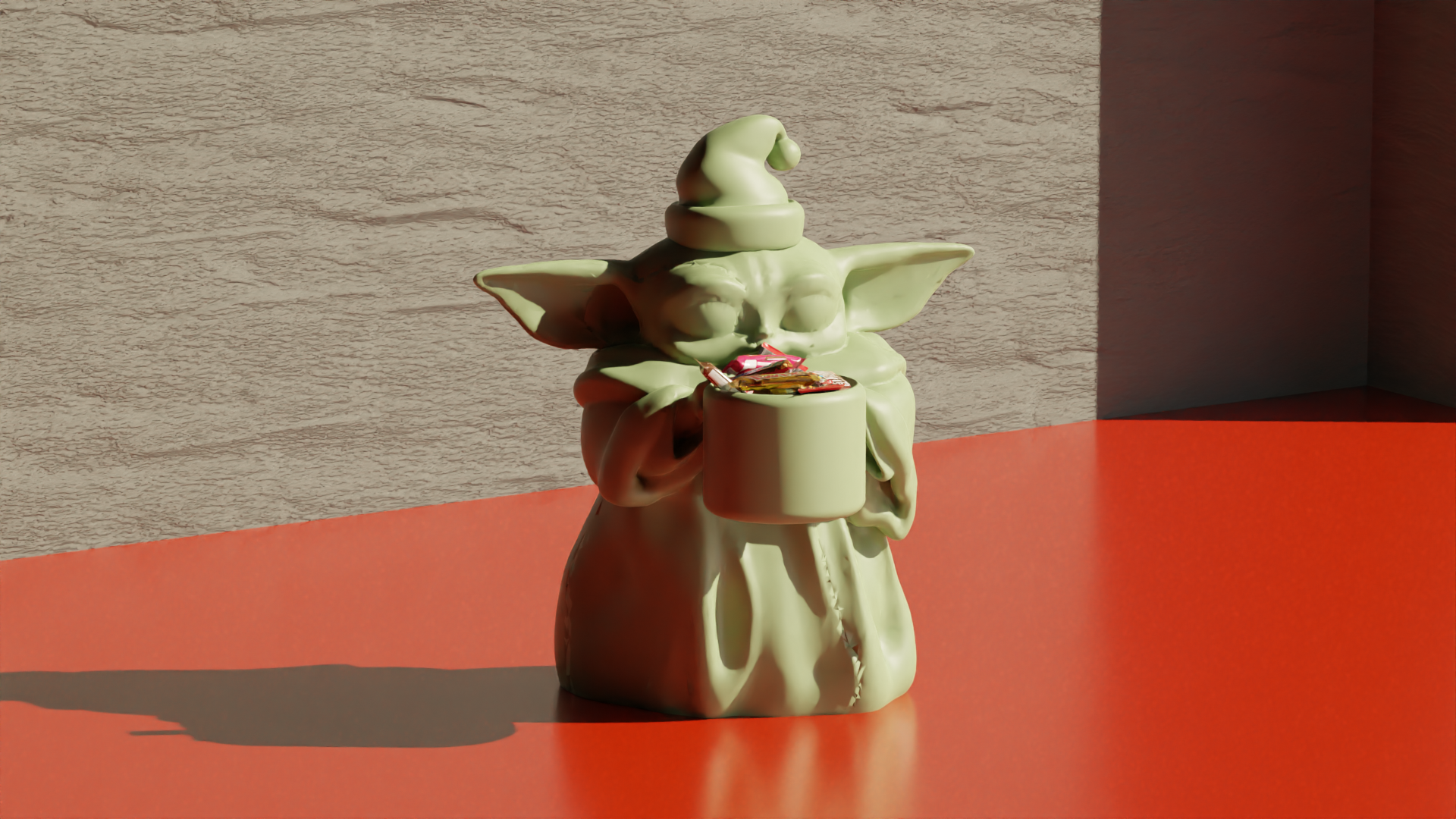 Grogu (Baby Yoda) - Star Wars Christmas Edition