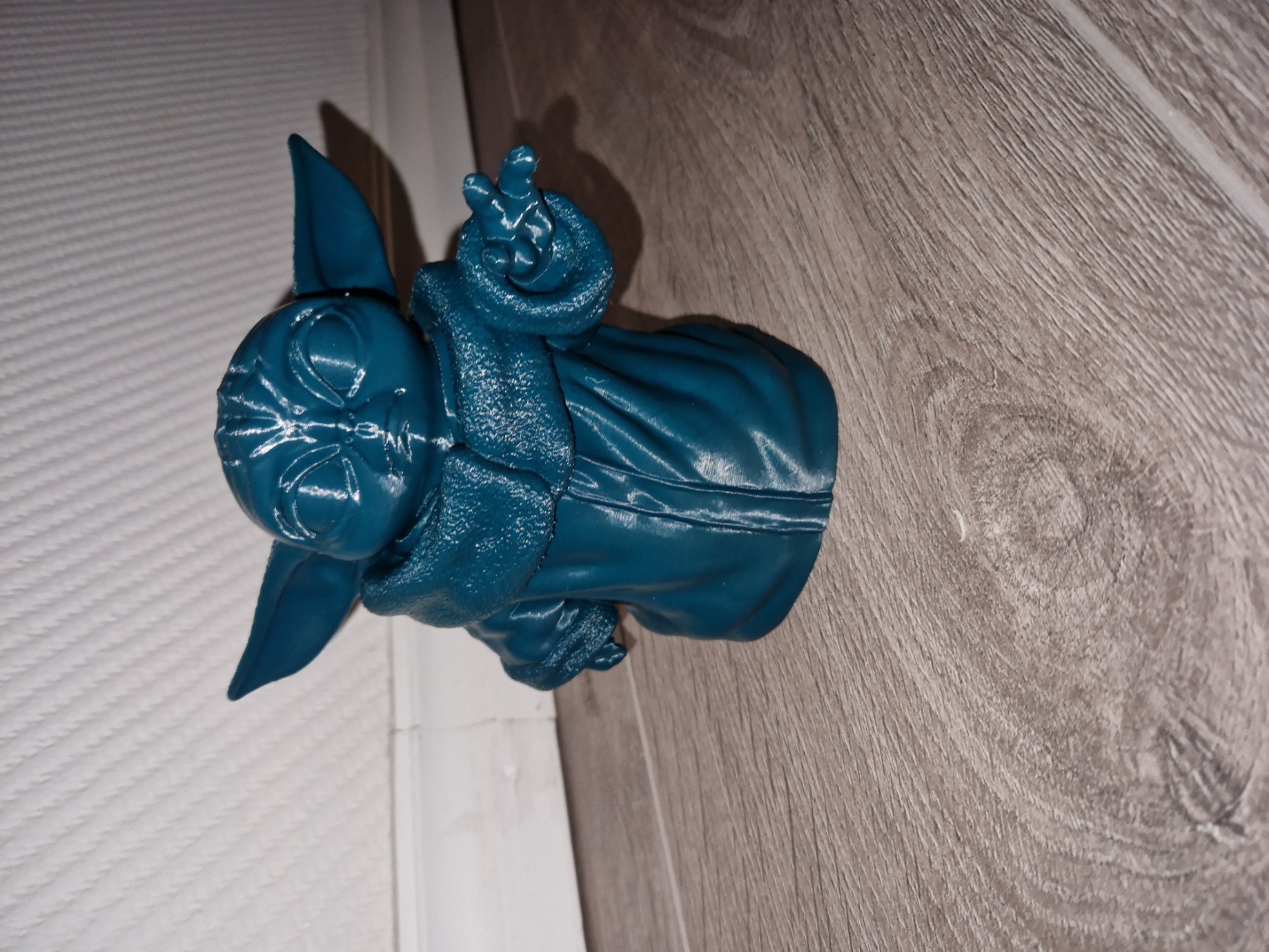 Baby Yoda Piggy Bank by Madz0r Download free STL model