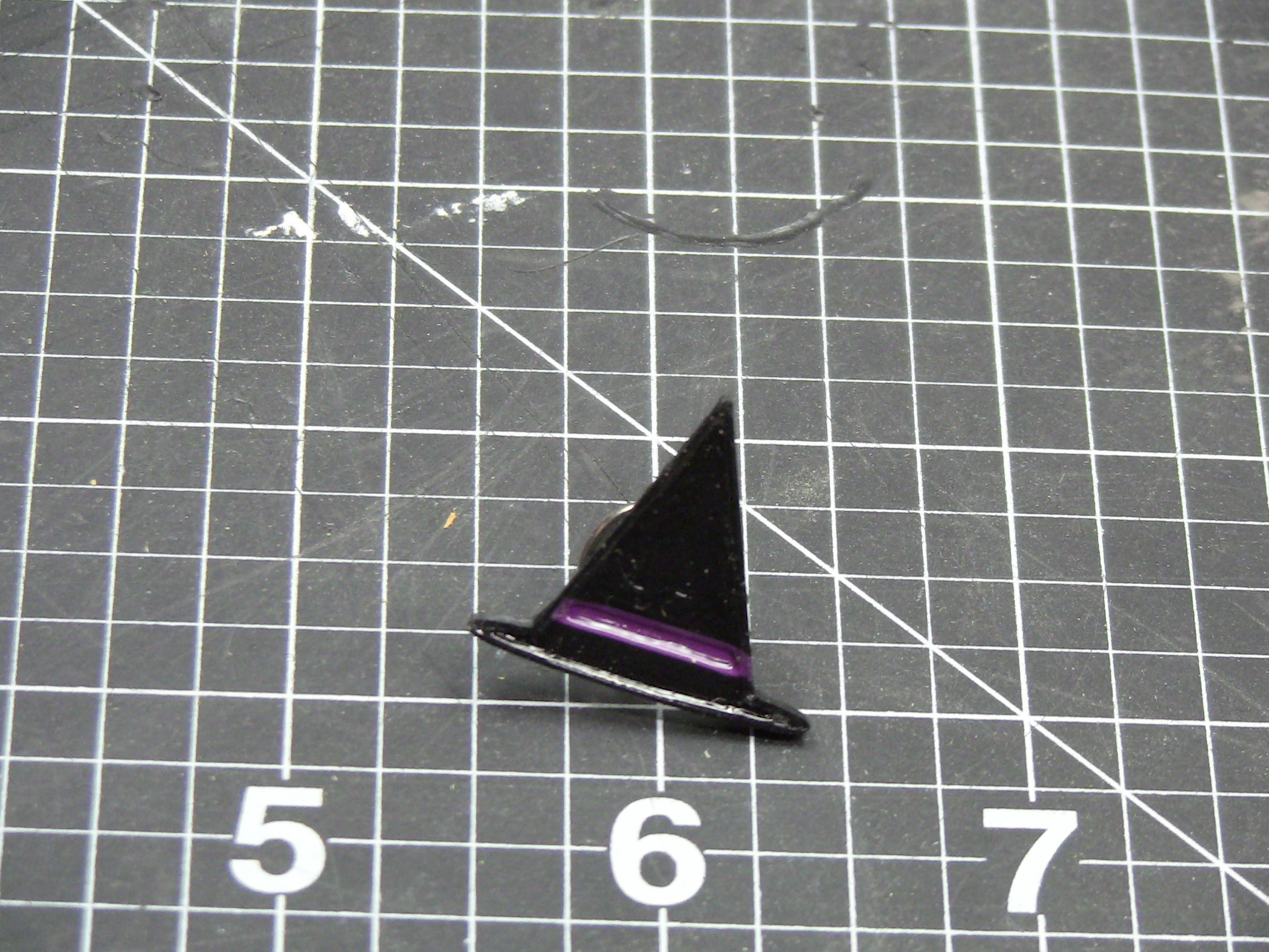 Witch hat Enamel pin