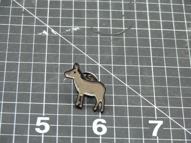 Donkey Enamel pin