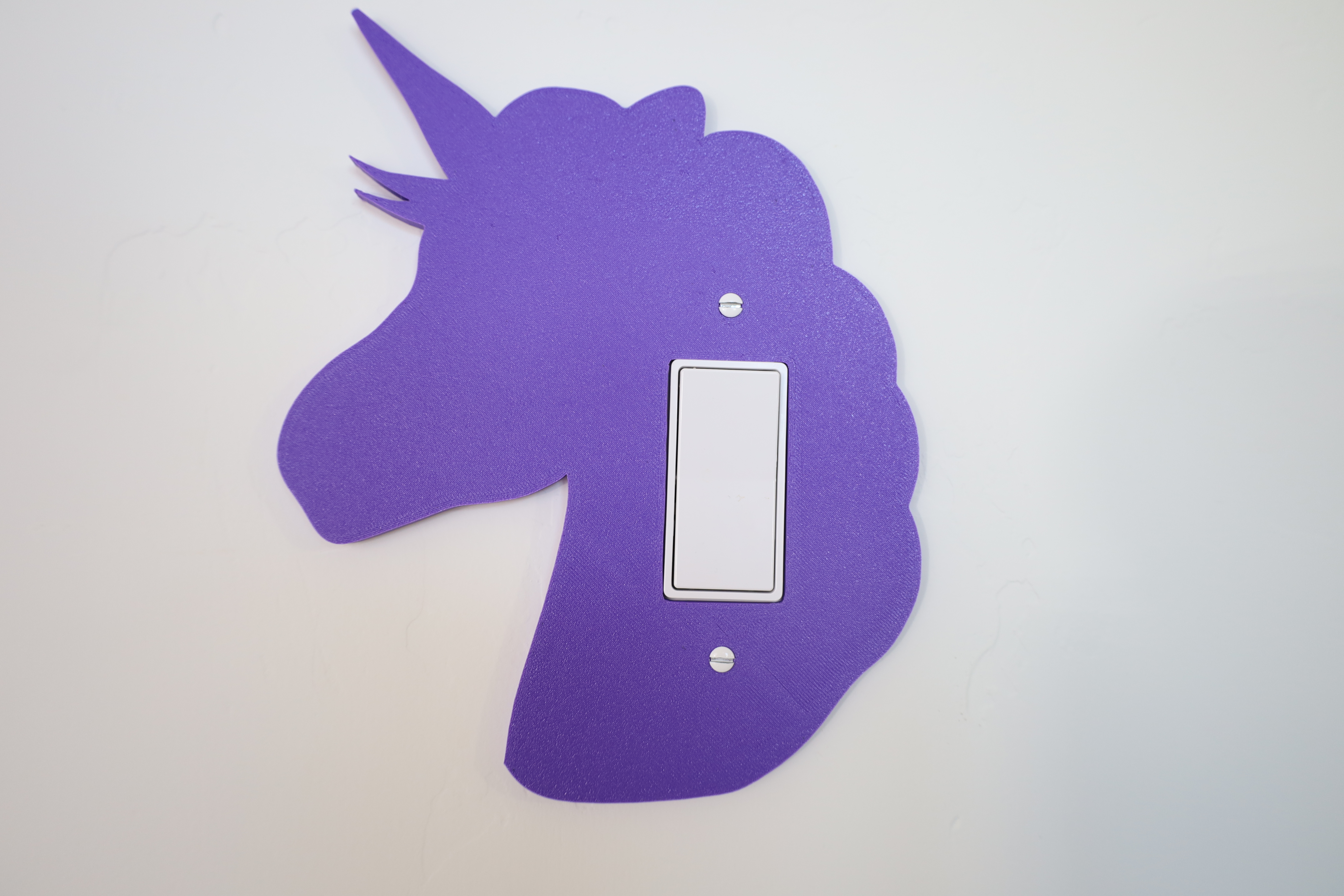 Unicorn light switch cover