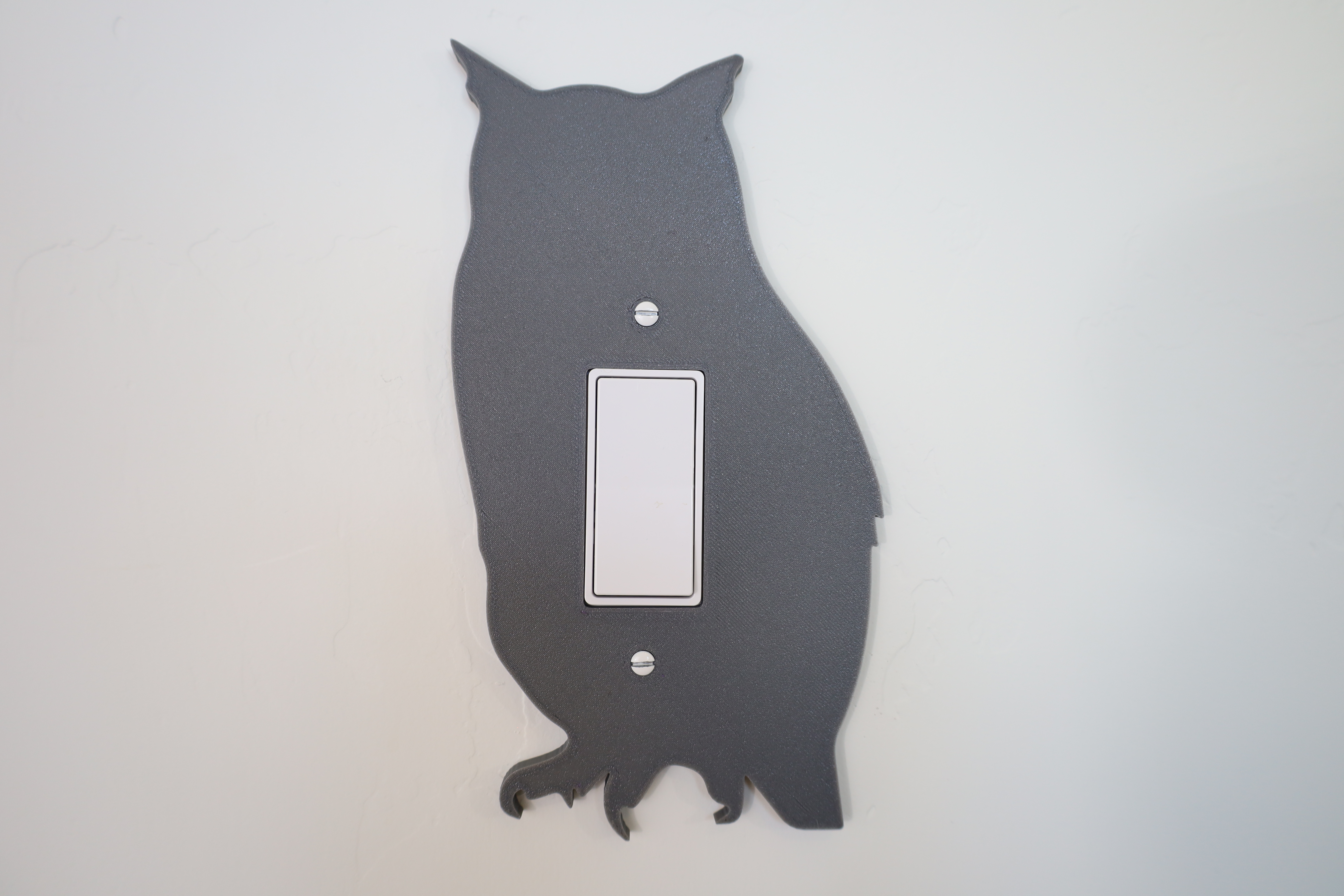 Owl light switch cover