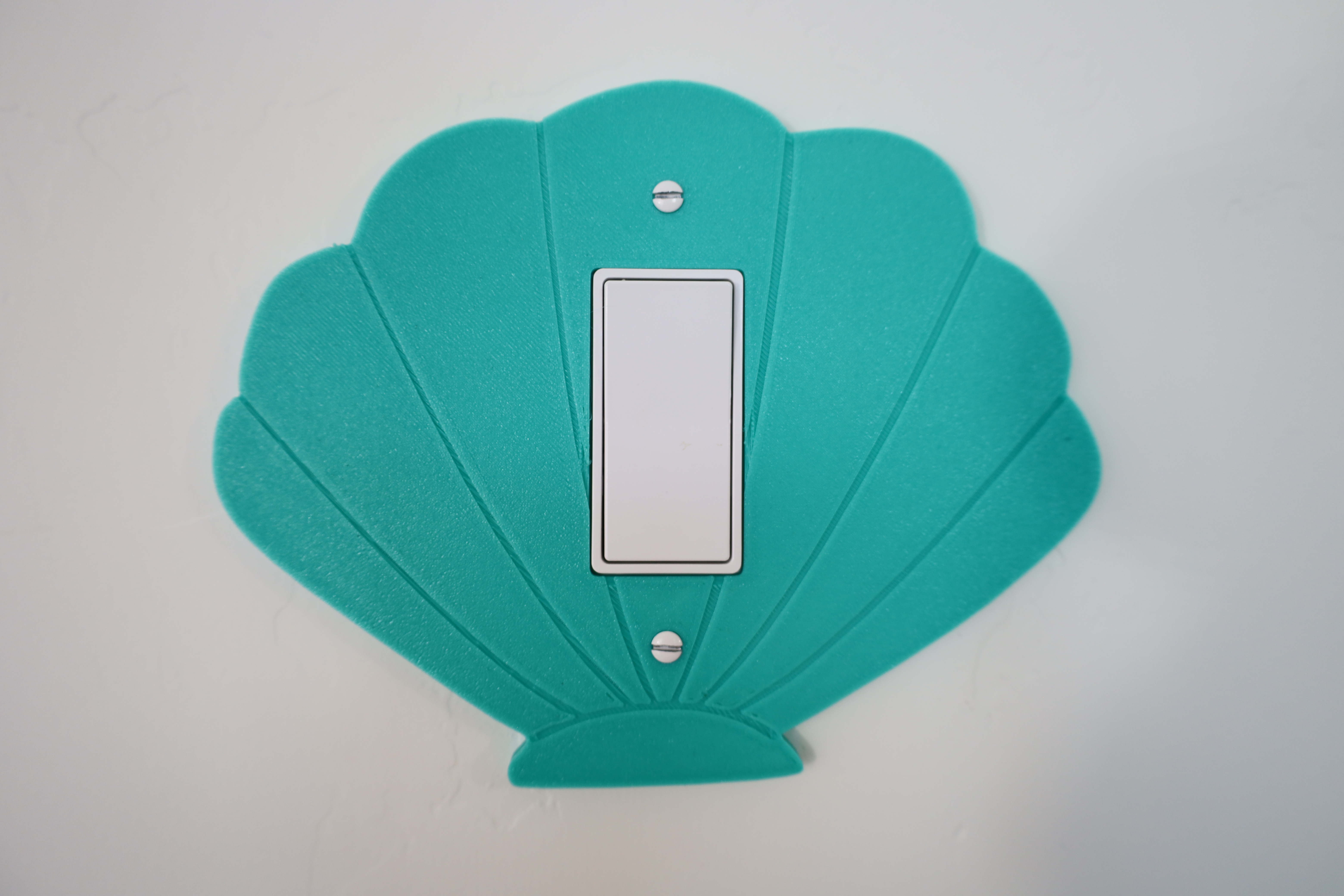 sea shell light switch cover