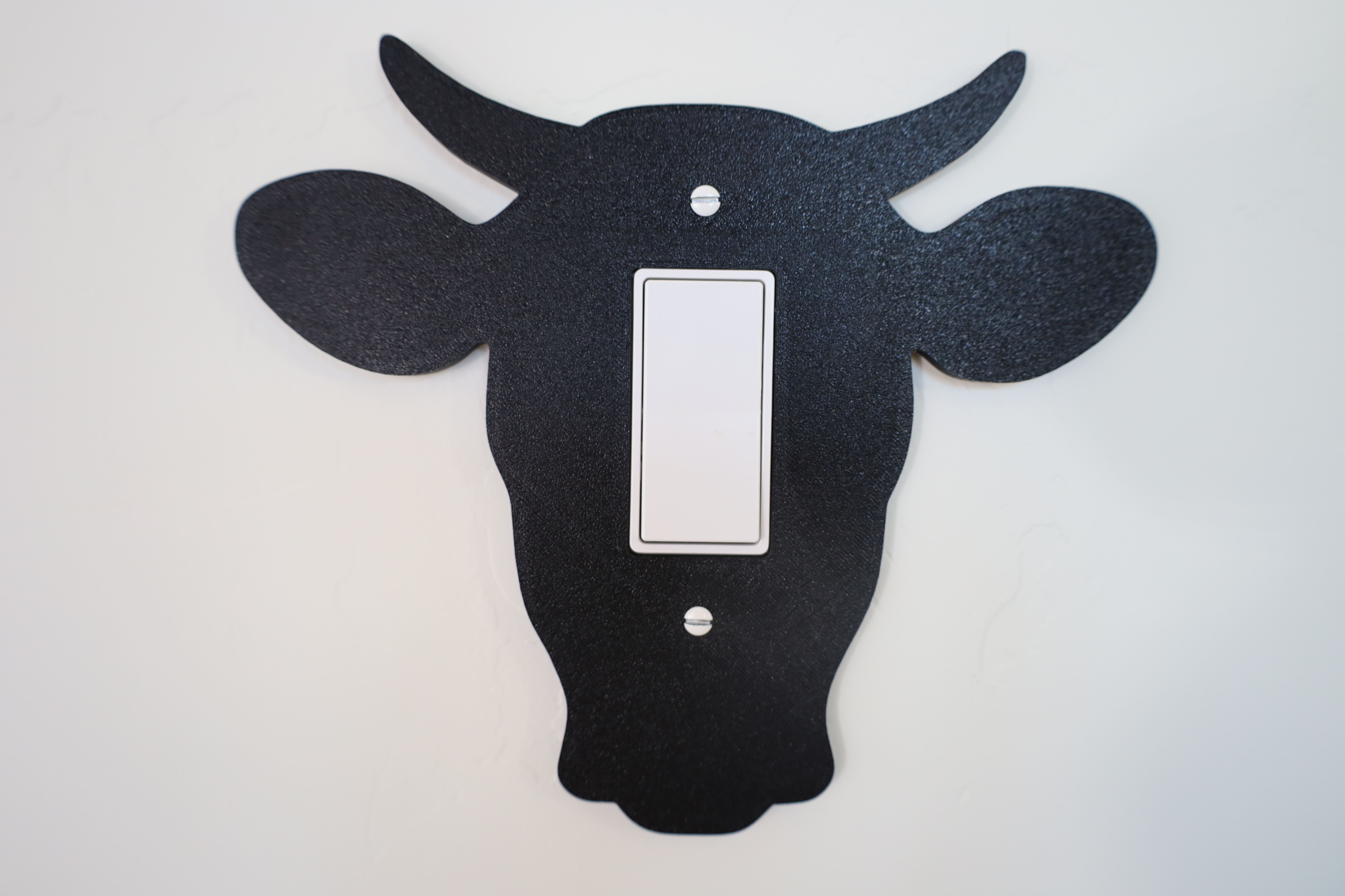 cow light switch cover