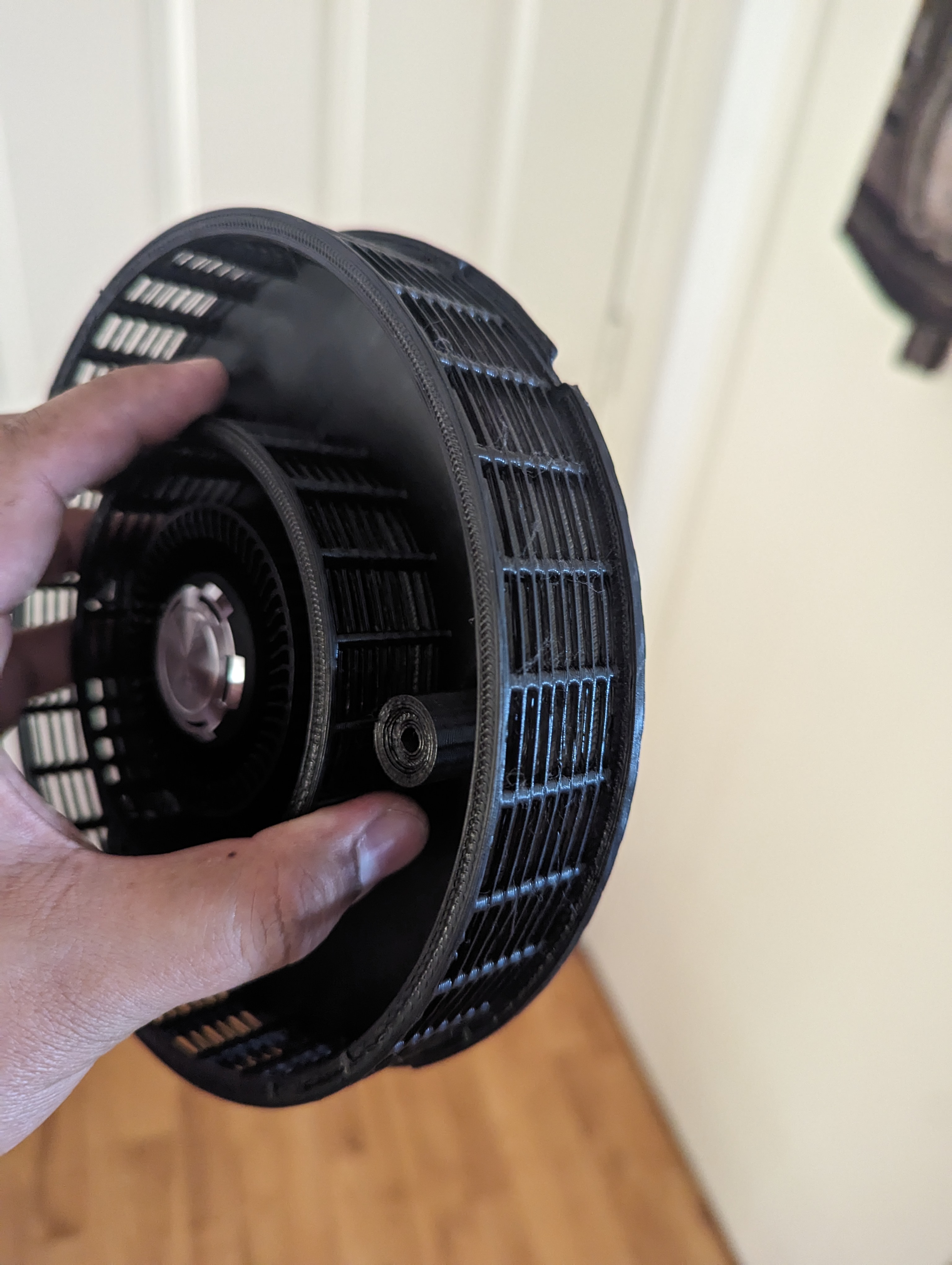 Mountable Carbon Filter by drops Download free STL model