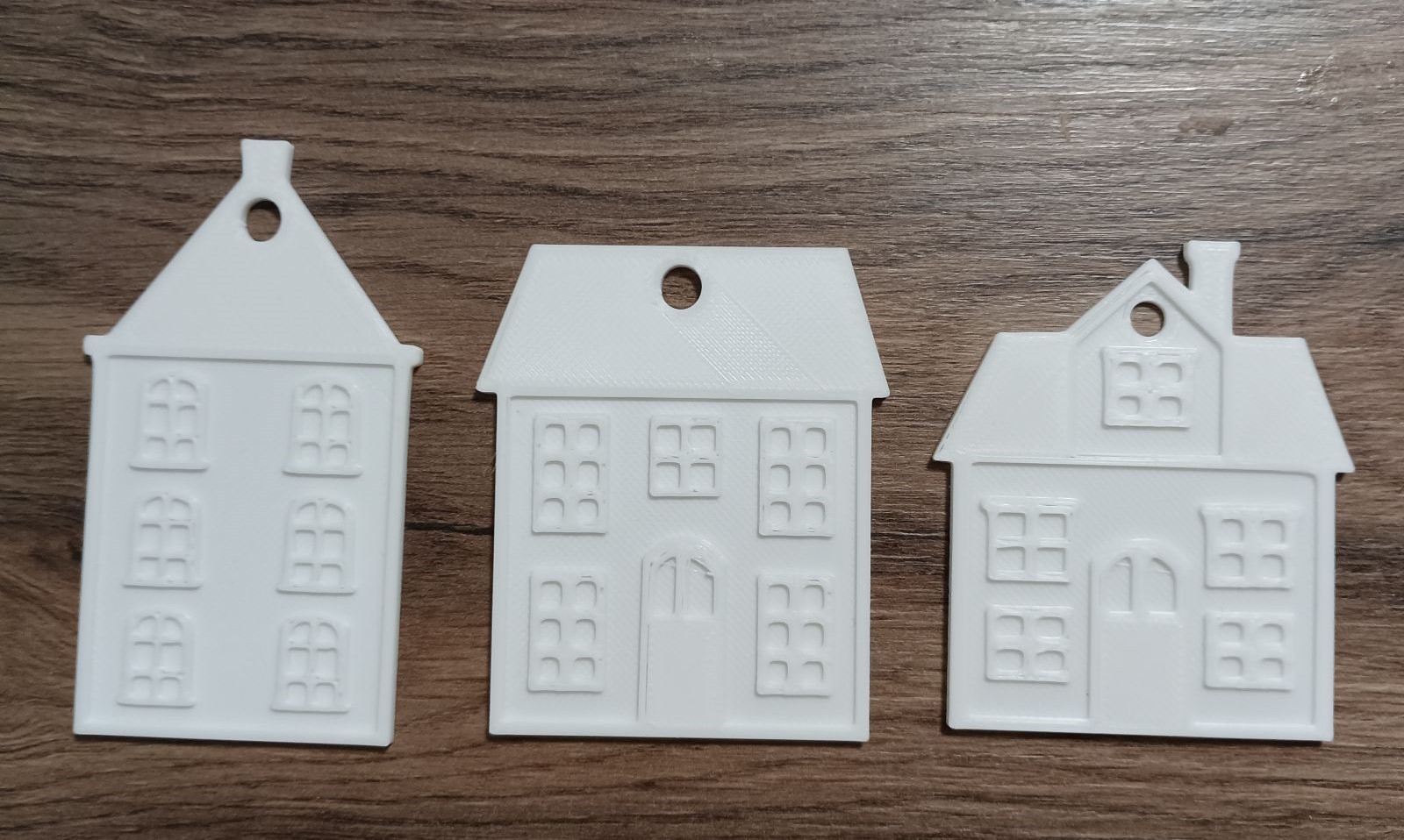 Houses - Christmas tree ornament