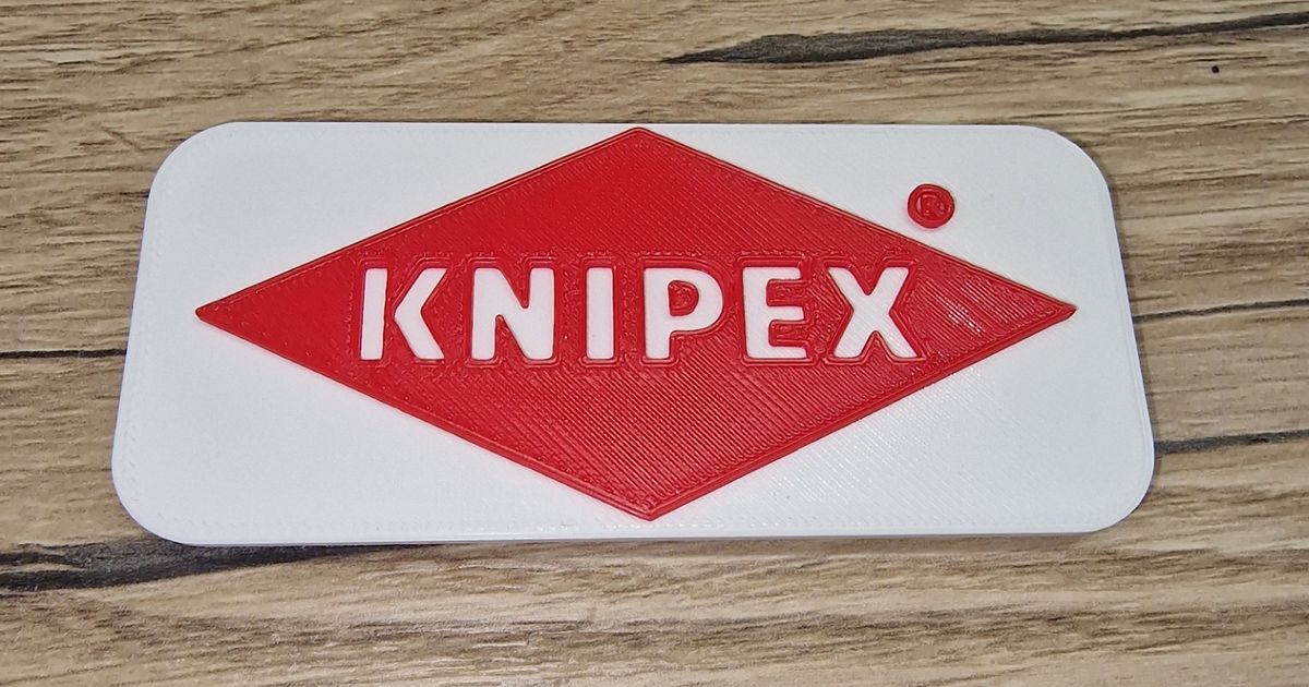 Knipex logo by 3DPrintThing Download free STL model