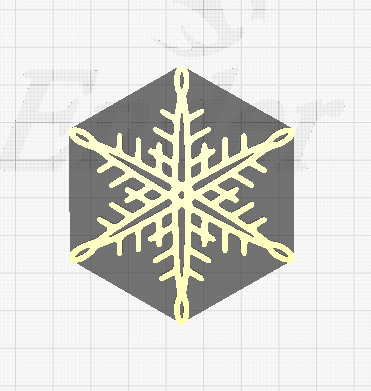 Miniatura 8 do modelo 3D snow flakes