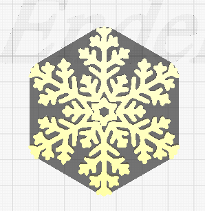 Miniatura 6 do modelo 3D snow flakes