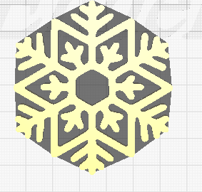 Miniatura 9 do modelo 3D snow flakes