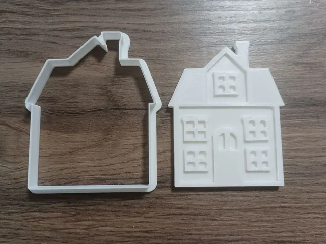 House - Cookie cutter/stamp