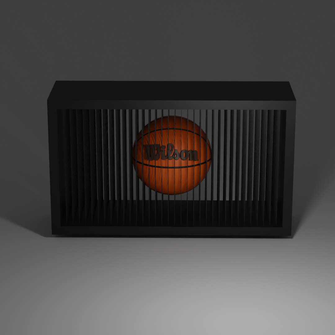 Suspended Basketball