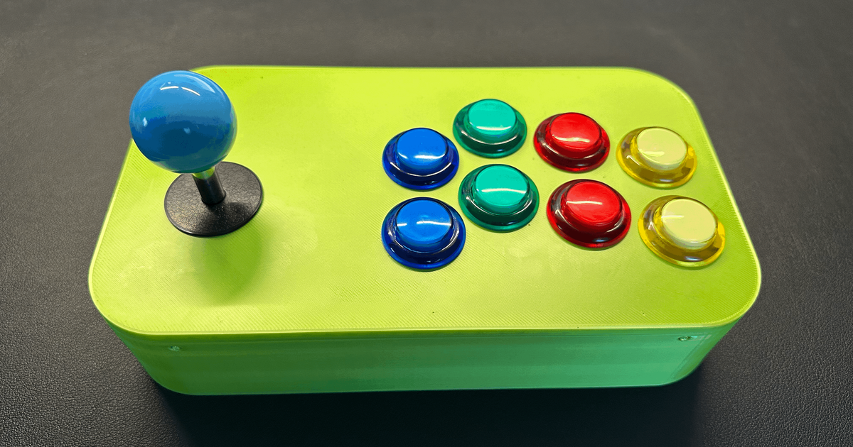 Arcade Controller by IOPrint | Download free STL model | Printables.com