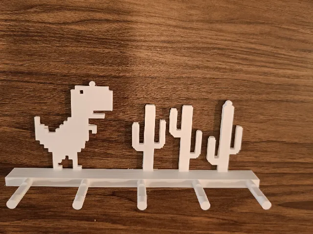 Google Offline Trex key holder