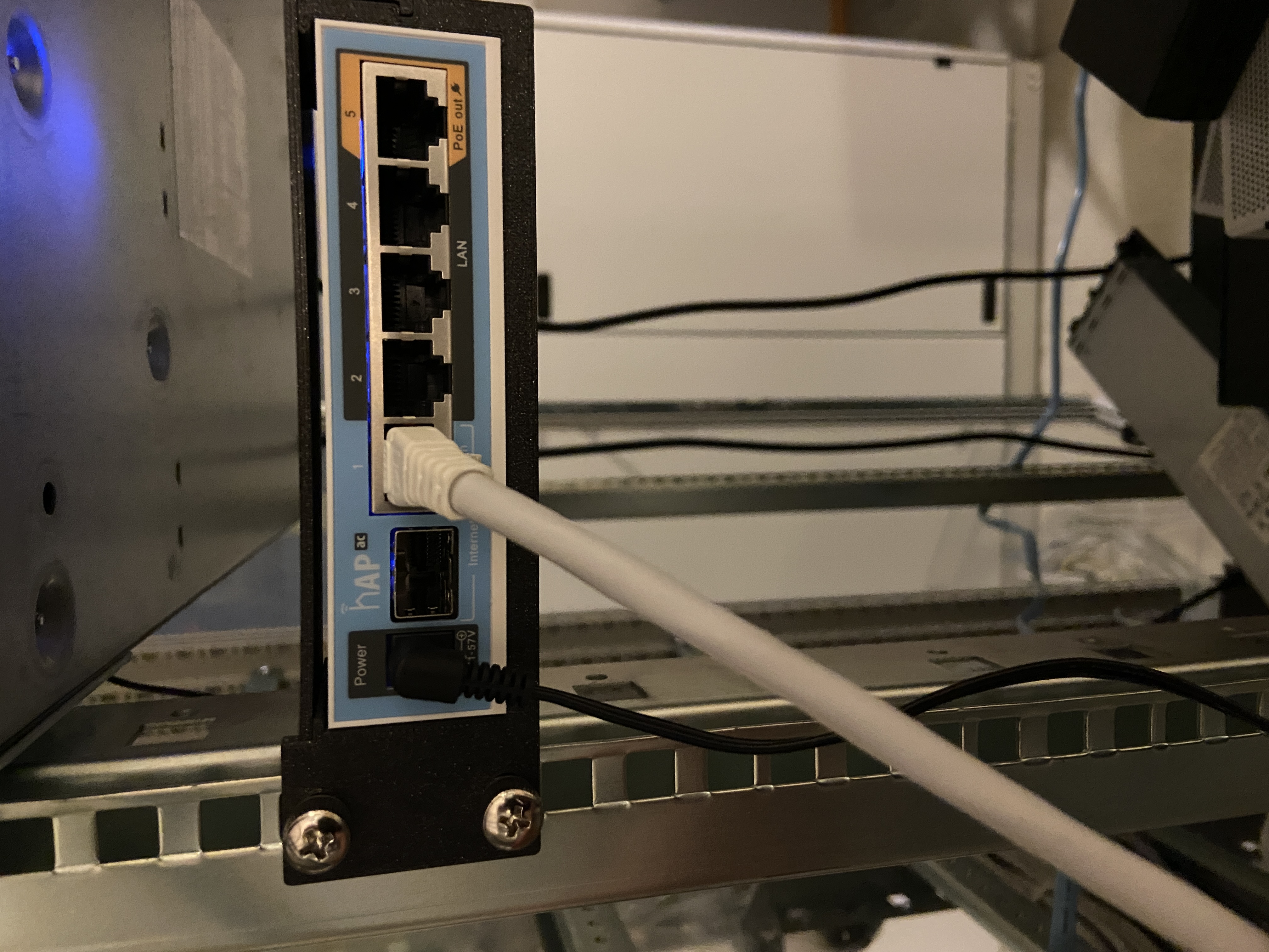 Mikrotk hAP ac rackmount