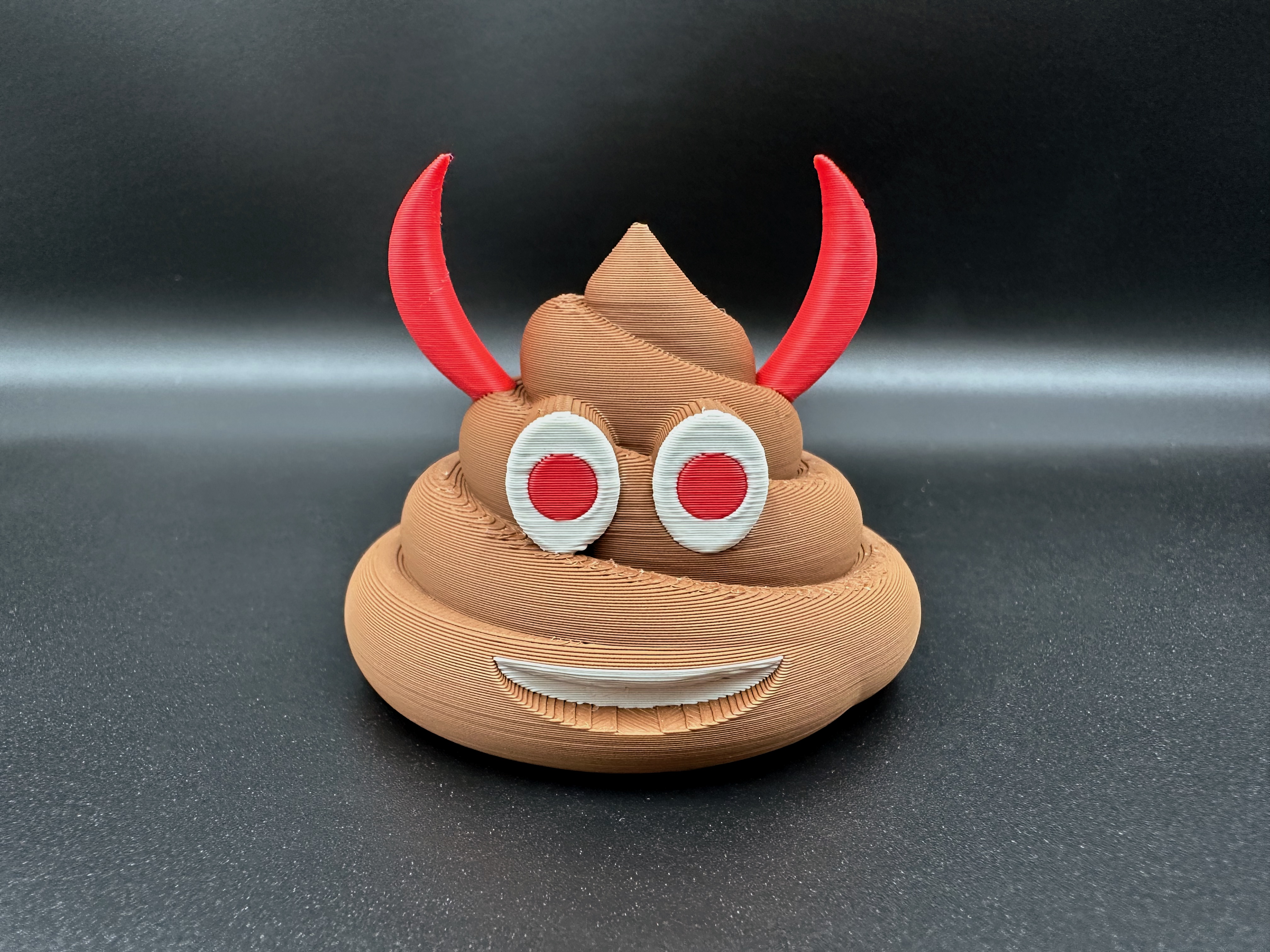 Devil/Satanic Poop Emoji