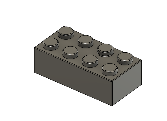 Lego 2x4 Brick by Stormycloud | Download free STL model | Printables.com