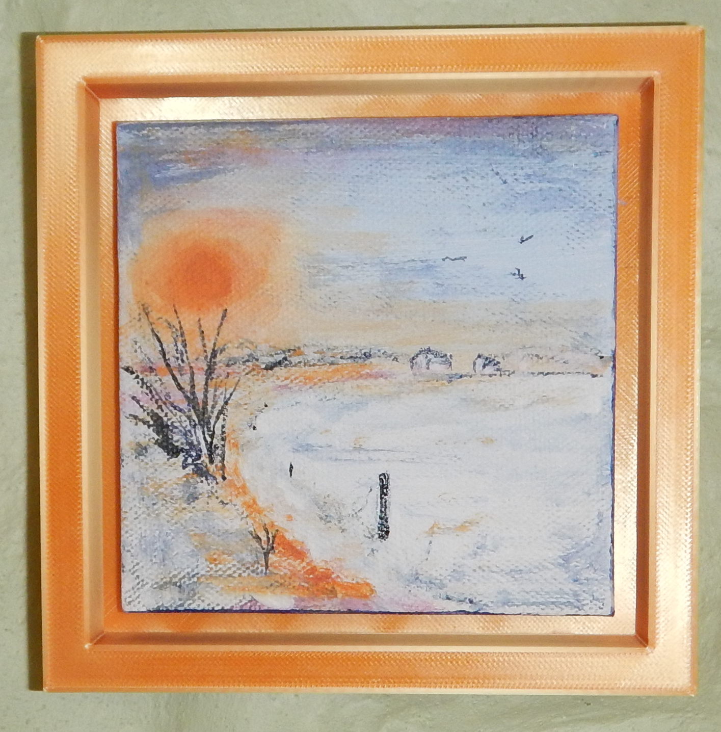 Schattenfugen-Bilderrahmen - druckbar in einem Stück / Shadow gap picture frame - printable in one piece