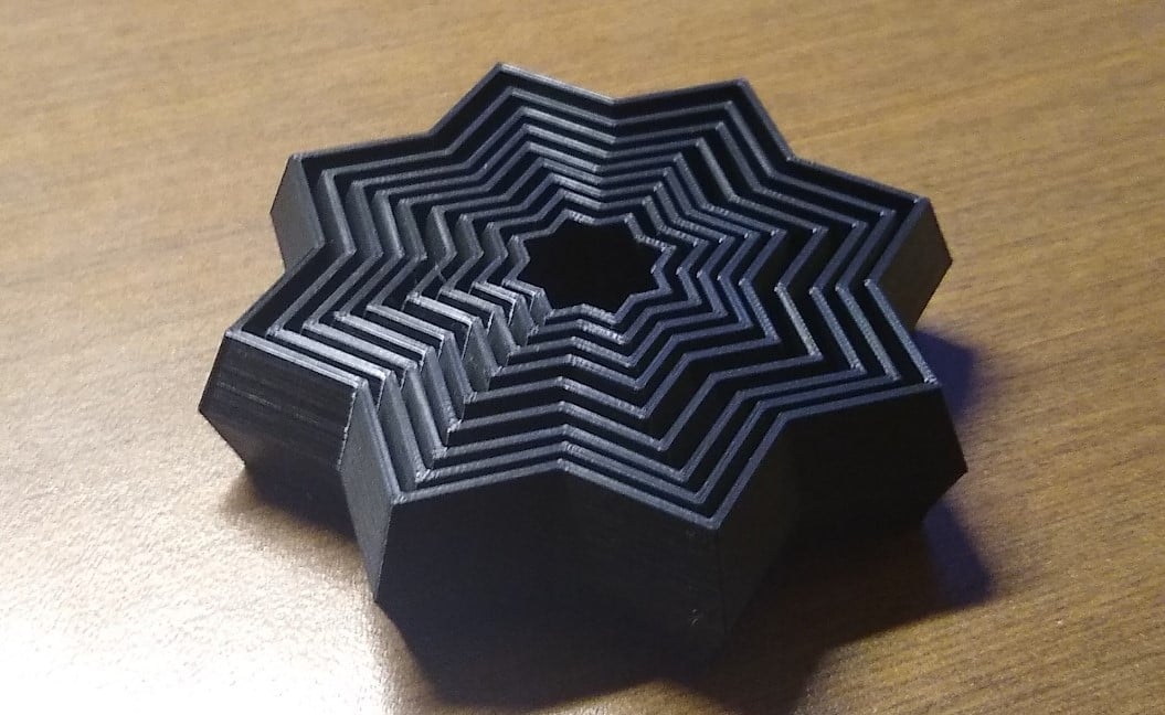 Miniatura 2 do modelo 3D Fidget star