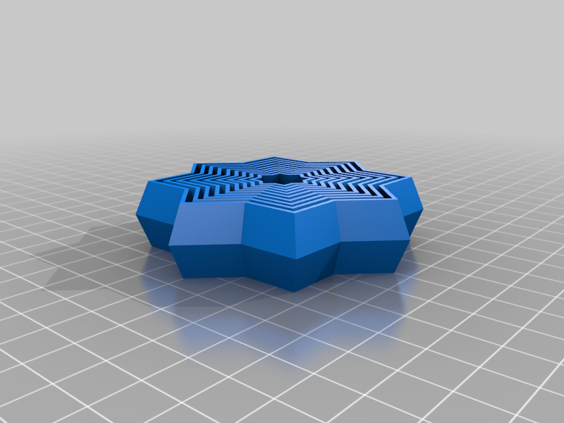 Miniatura 7 do modelo 3D Fidget star