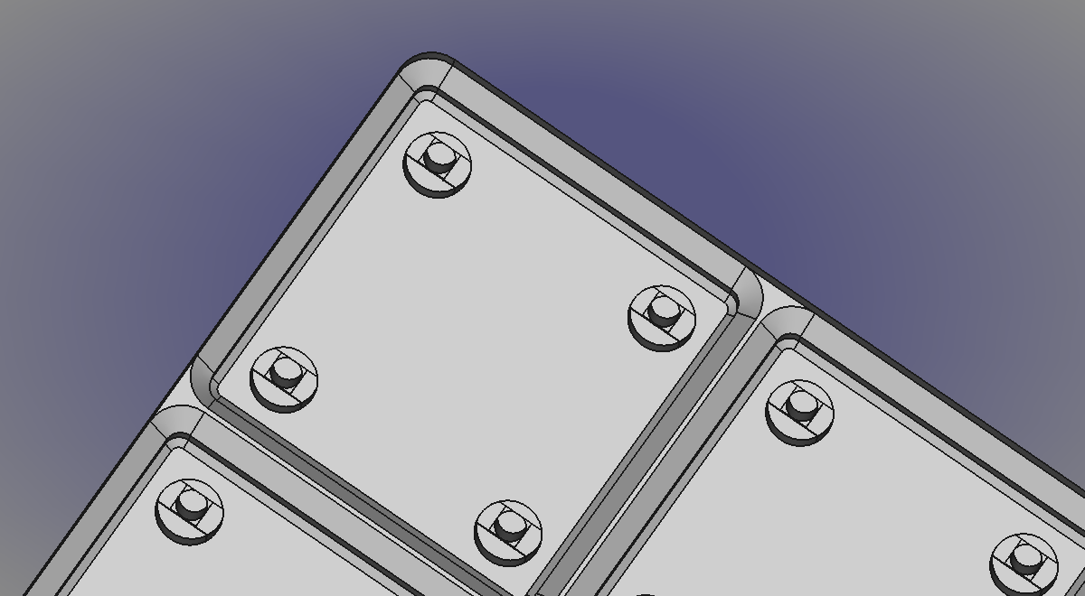 Miniatura 2 do modelo 3D FreeCAD Gridfinity Parametric Bin Base Blank
