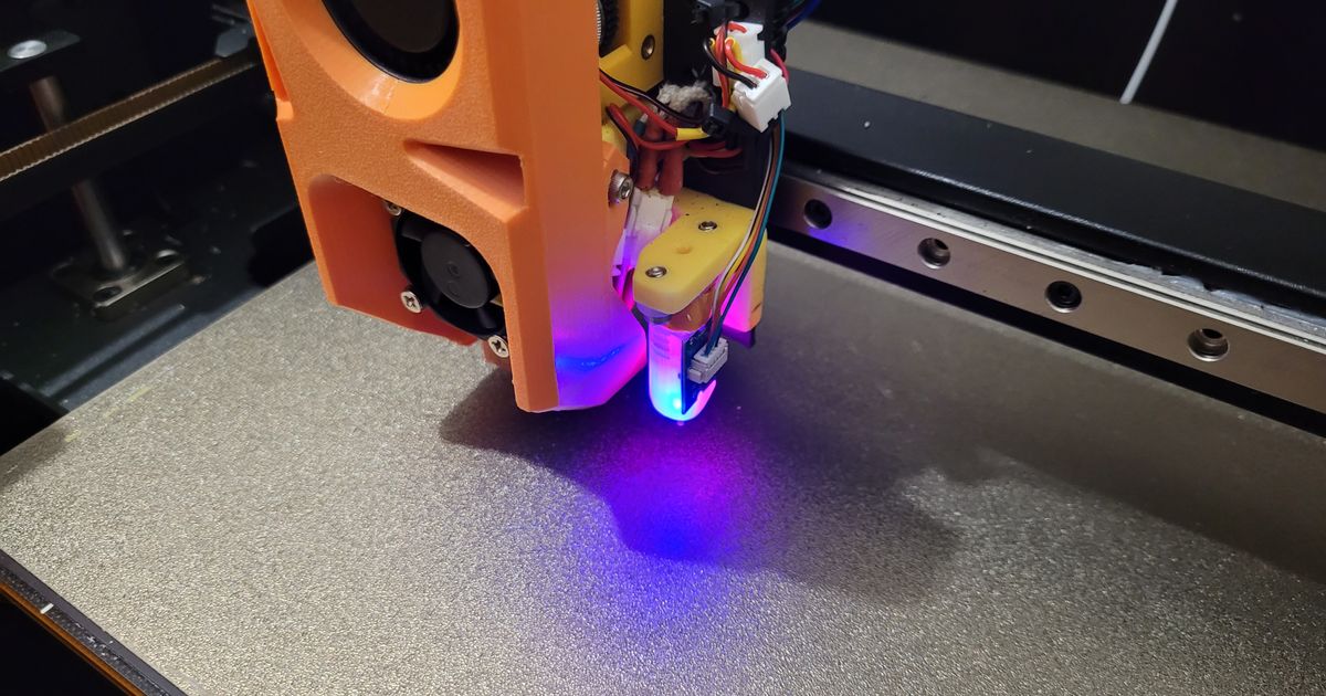 Flying Bear Reborn 2 MAK Vector Duct Mount with BL Touch holder by ...