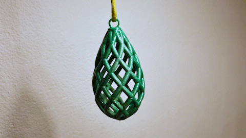Christmas ball tree hanger