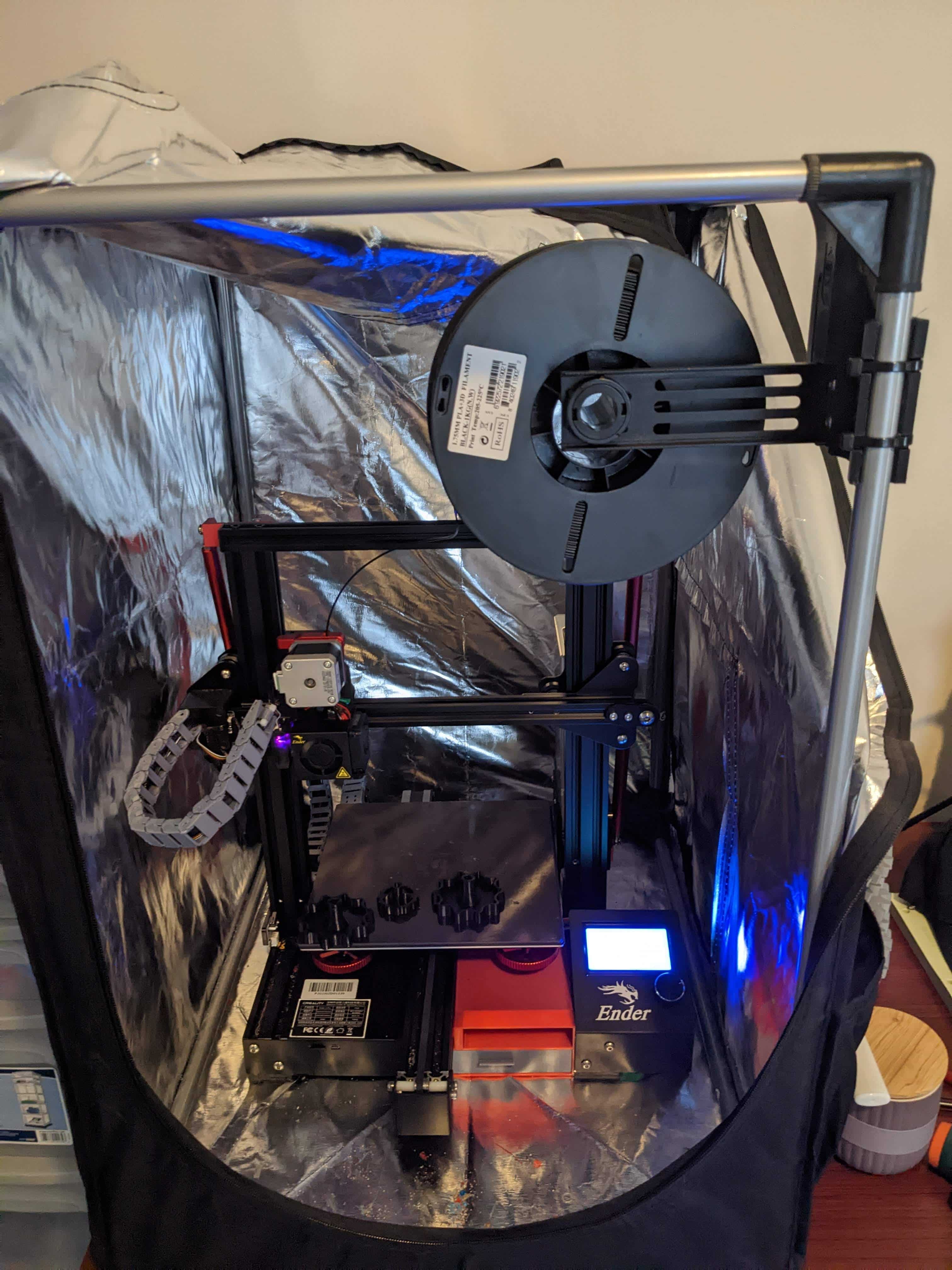 Creality Ender 3 Enclosure Filament Holder By Alex Pinson Download creality-ender-3-enclosure-filament-holder-by-alex-pinson-download