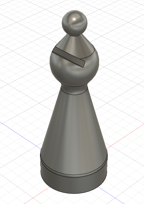 Miniatura 3 do modelo 3D Mini Magnetic Chess Set