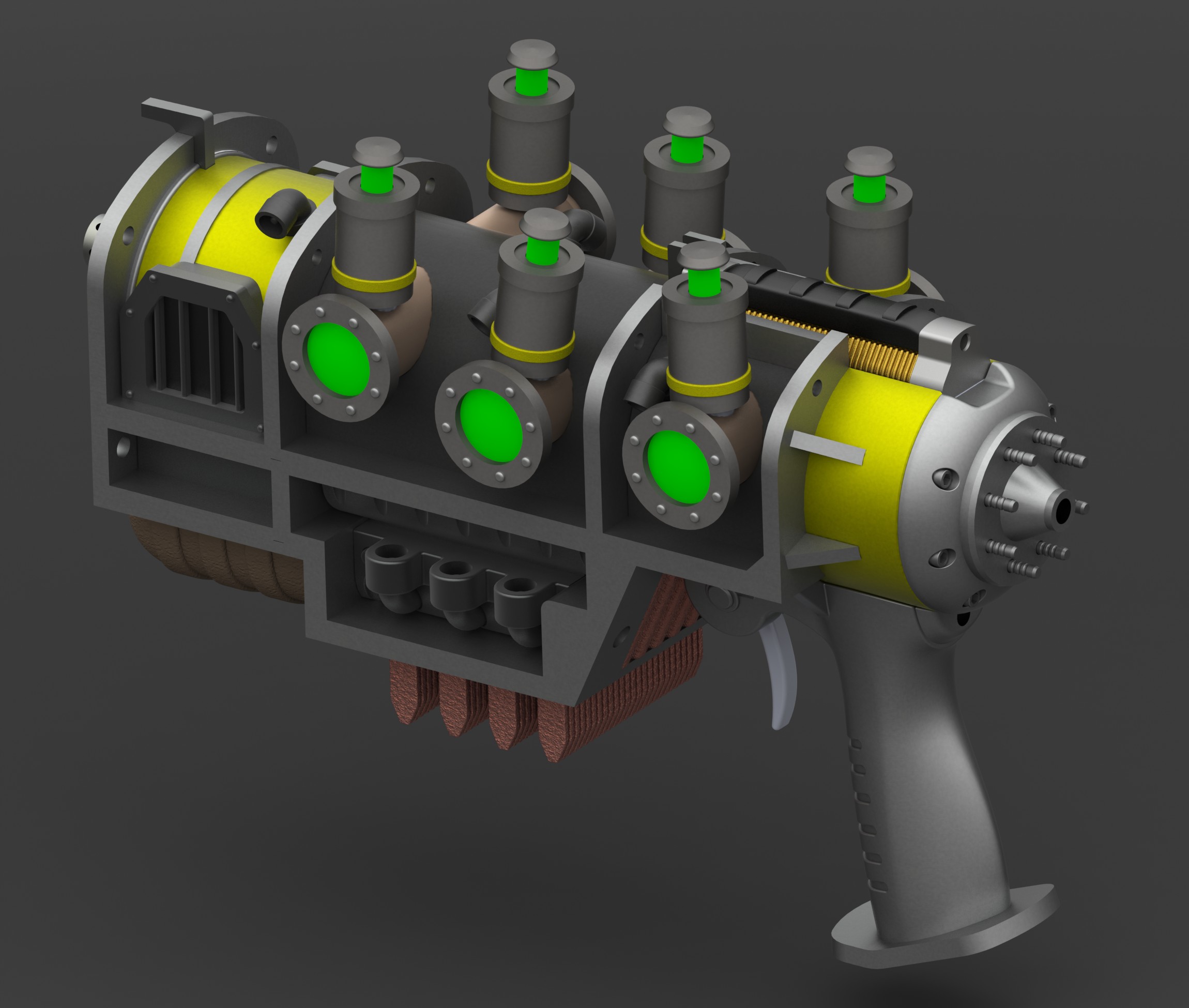 Fallout 4 - Plasma Pistol by Sim3D | Download free STL model ...