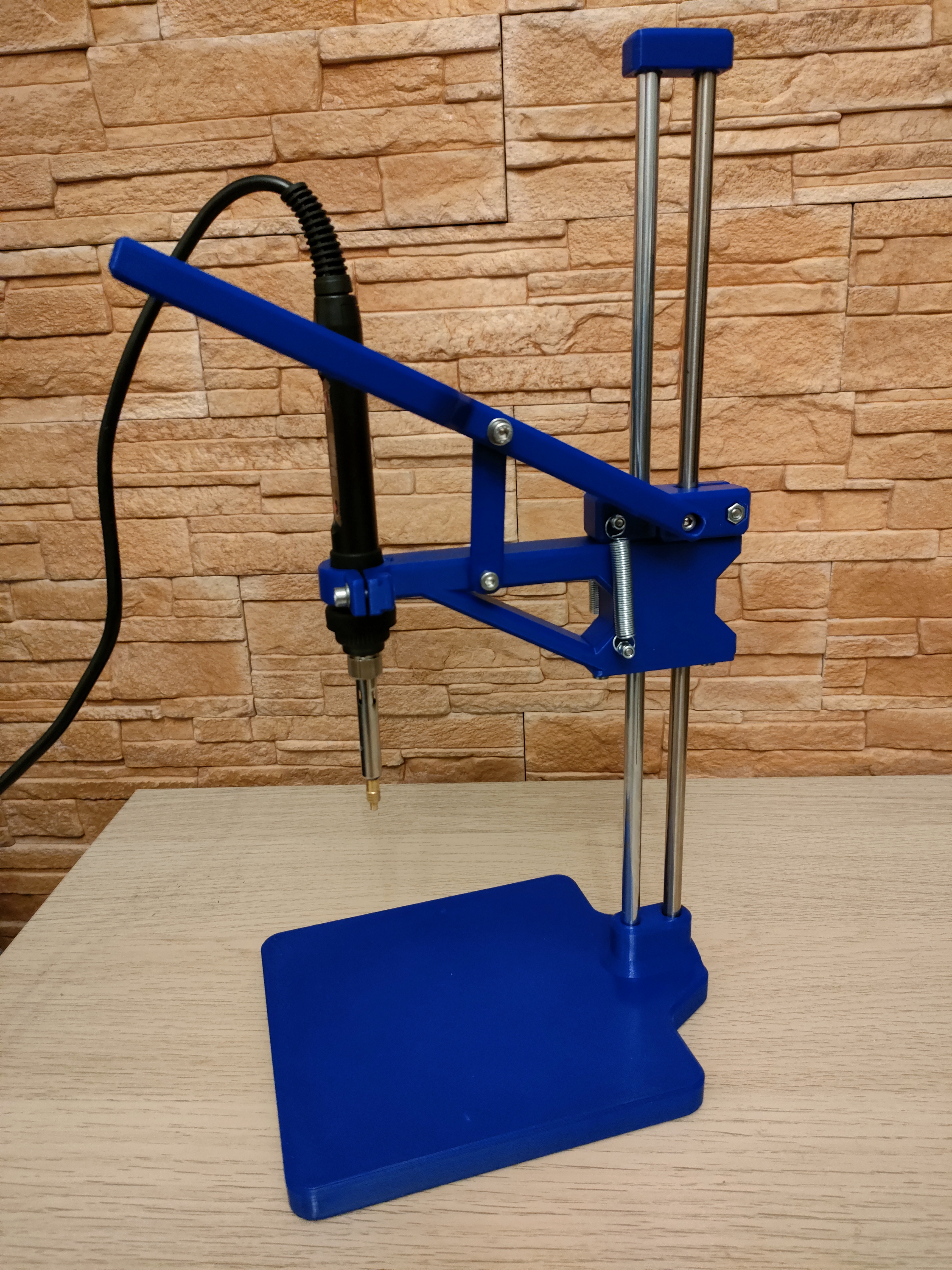 Soldering Iron Press for Threaded Inserts
