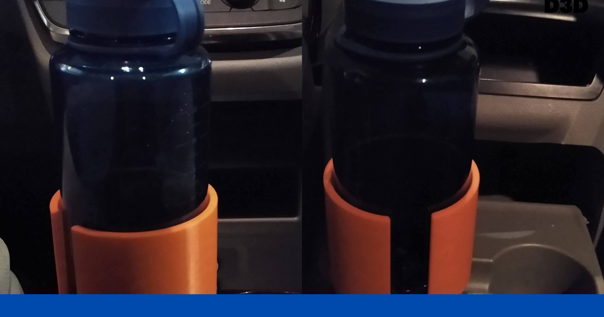 Car Cup Holder Adapter by Devise3D