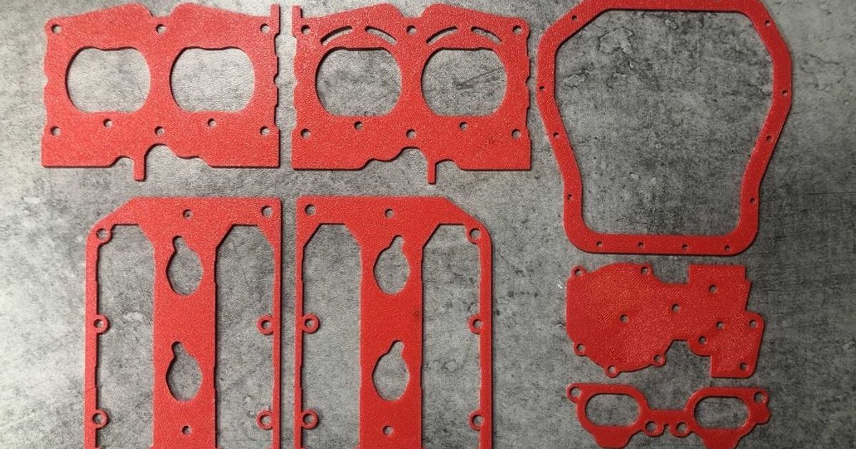 Subaru EJ20 / Gaskets addons by dancan13f Download free STL model