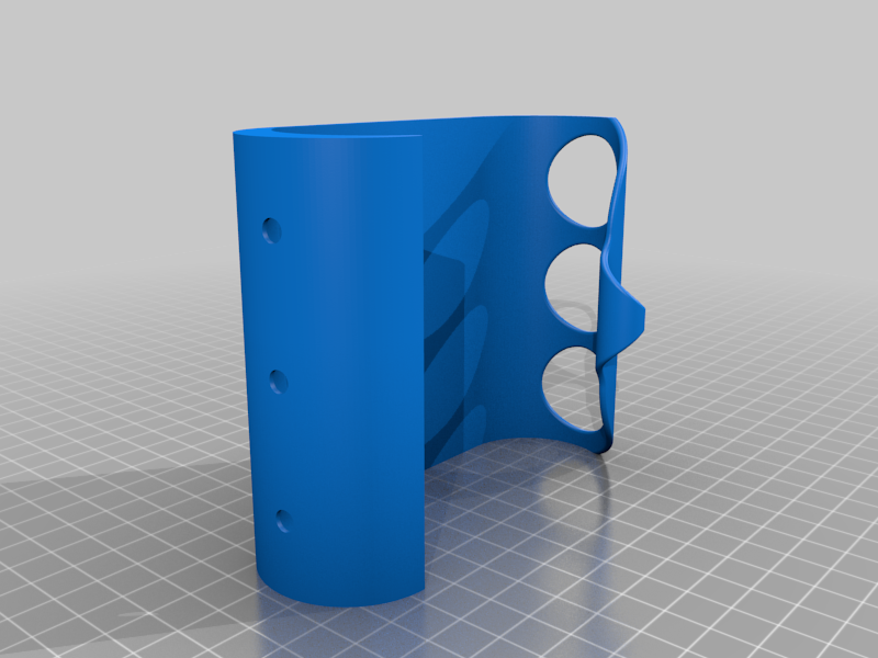 Miniatura 9 do modelo 3D Toothpaste squeezer and toothbrush holder