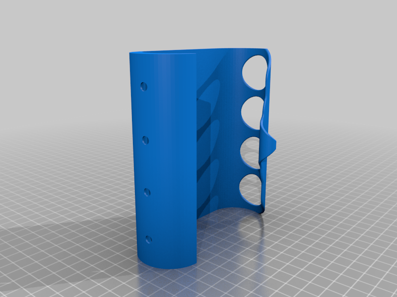 Miniatura 14 do modelo 3D Toothpaste squeezer and toothbrush holder