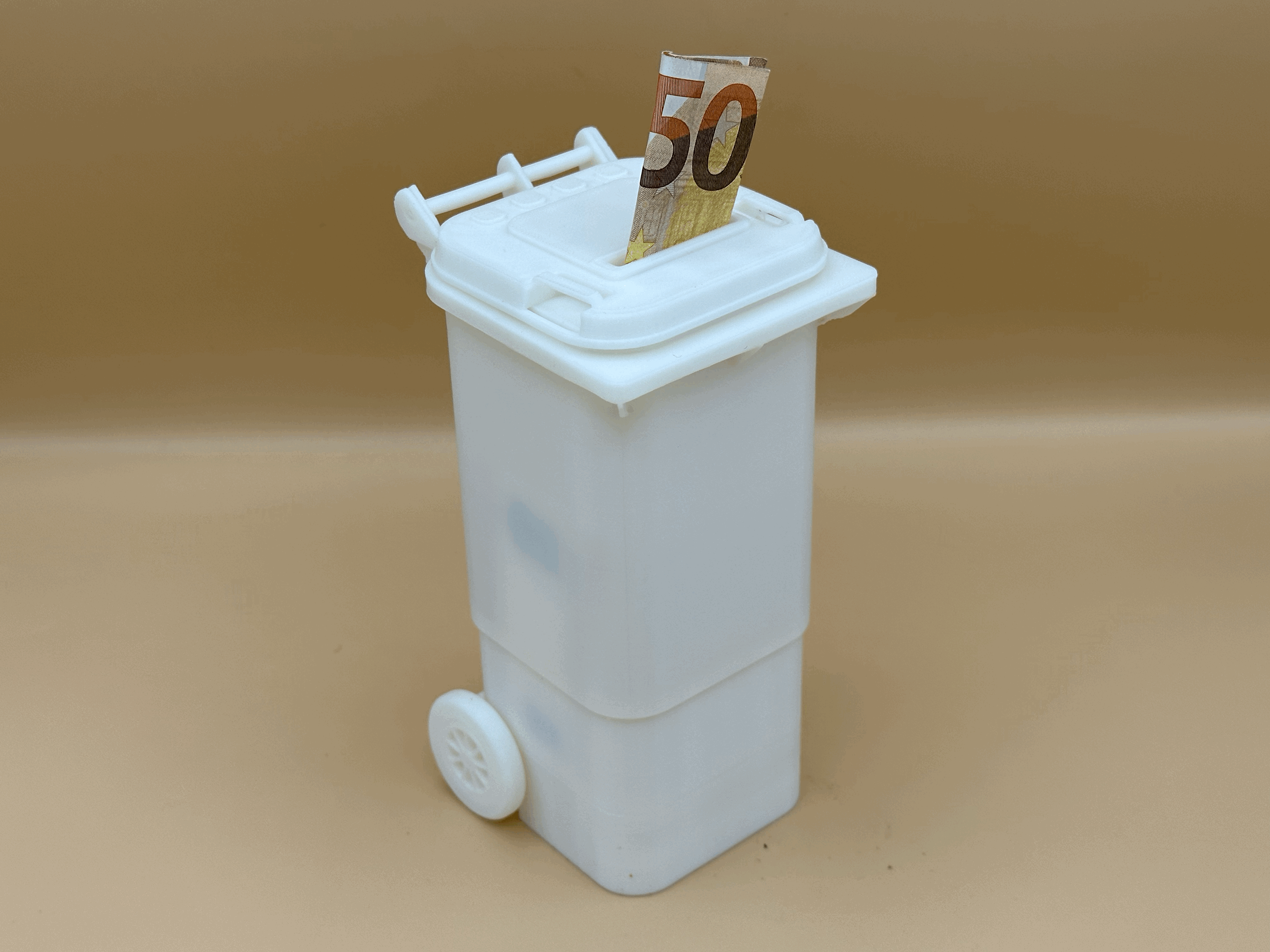 Cash can - Waste Bin Coin Bank