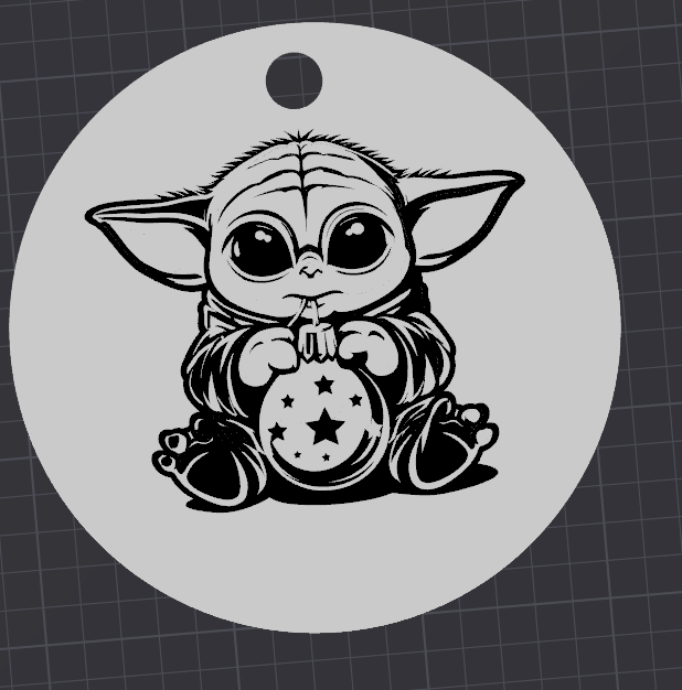 grogu ornament