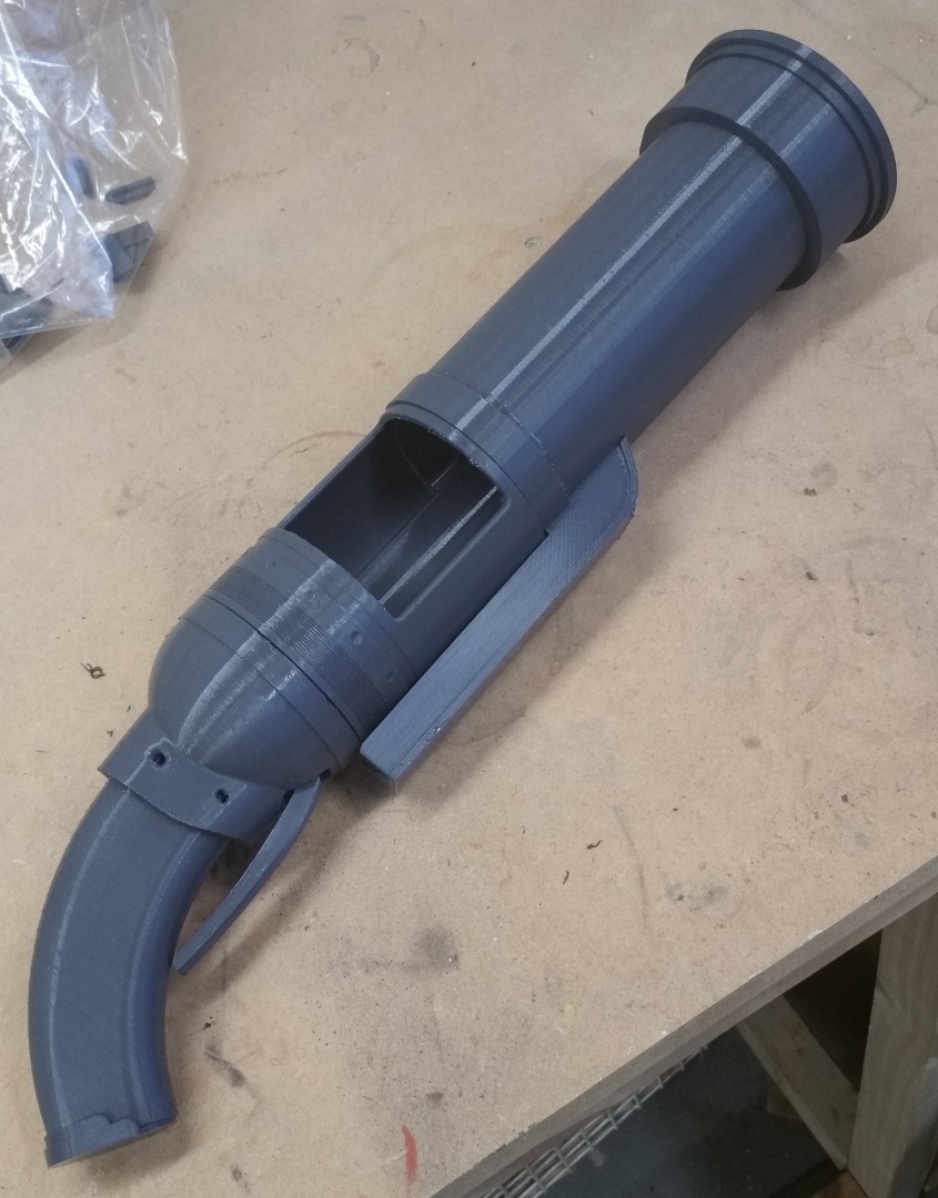 Bioshock Lancer Model Bioshock - Grenade Launcher von Sim3D | Kostenloses STL-Modell ...