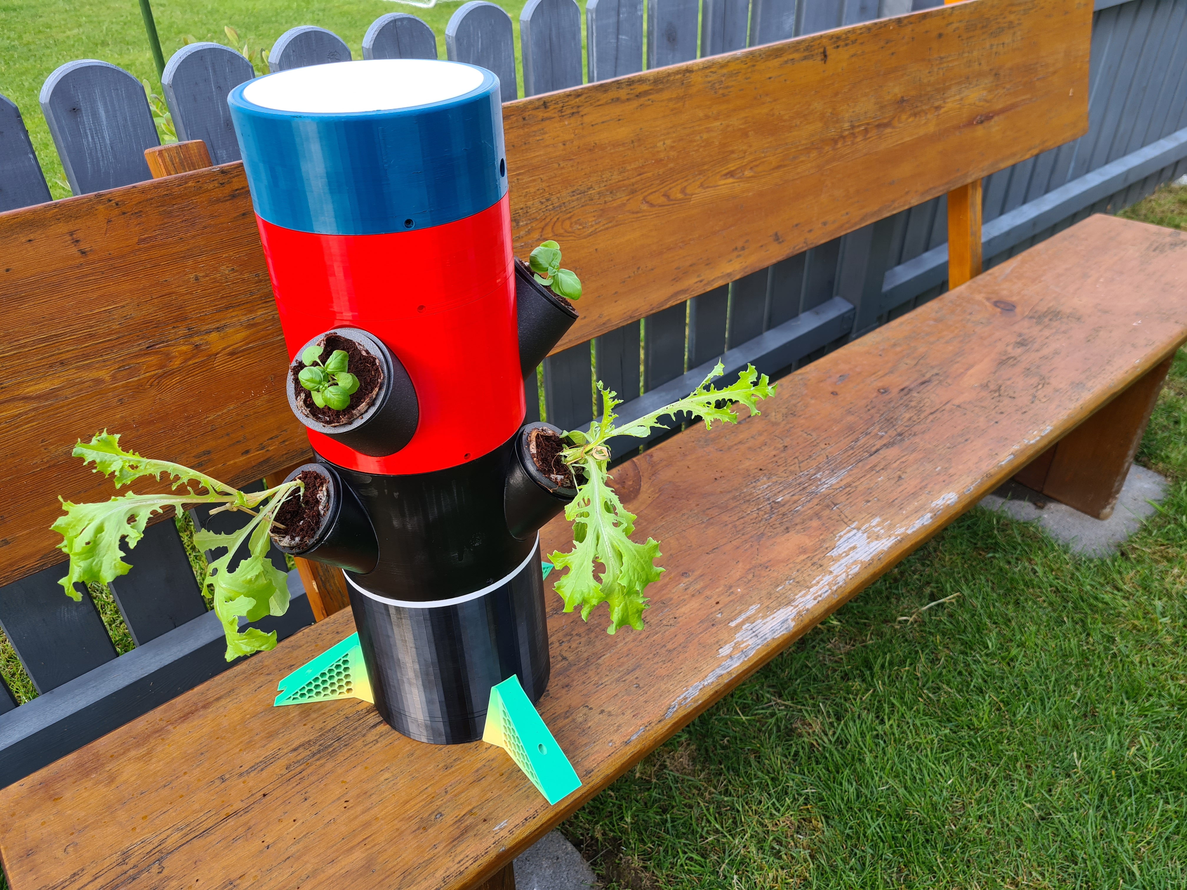 Miniatura 2 do modelo 3D Hydroknecht Smart Modular Hydroponic System