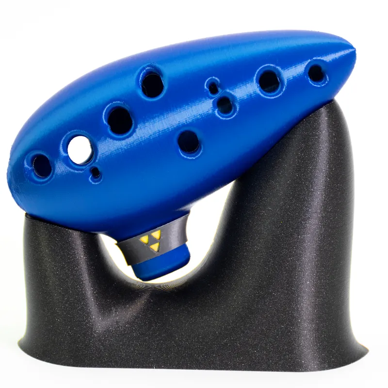 12-hole playable Ocarina by Mikolas Zuza, Download free STL model