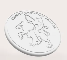 Trinity Christian School Gryphon Coaster