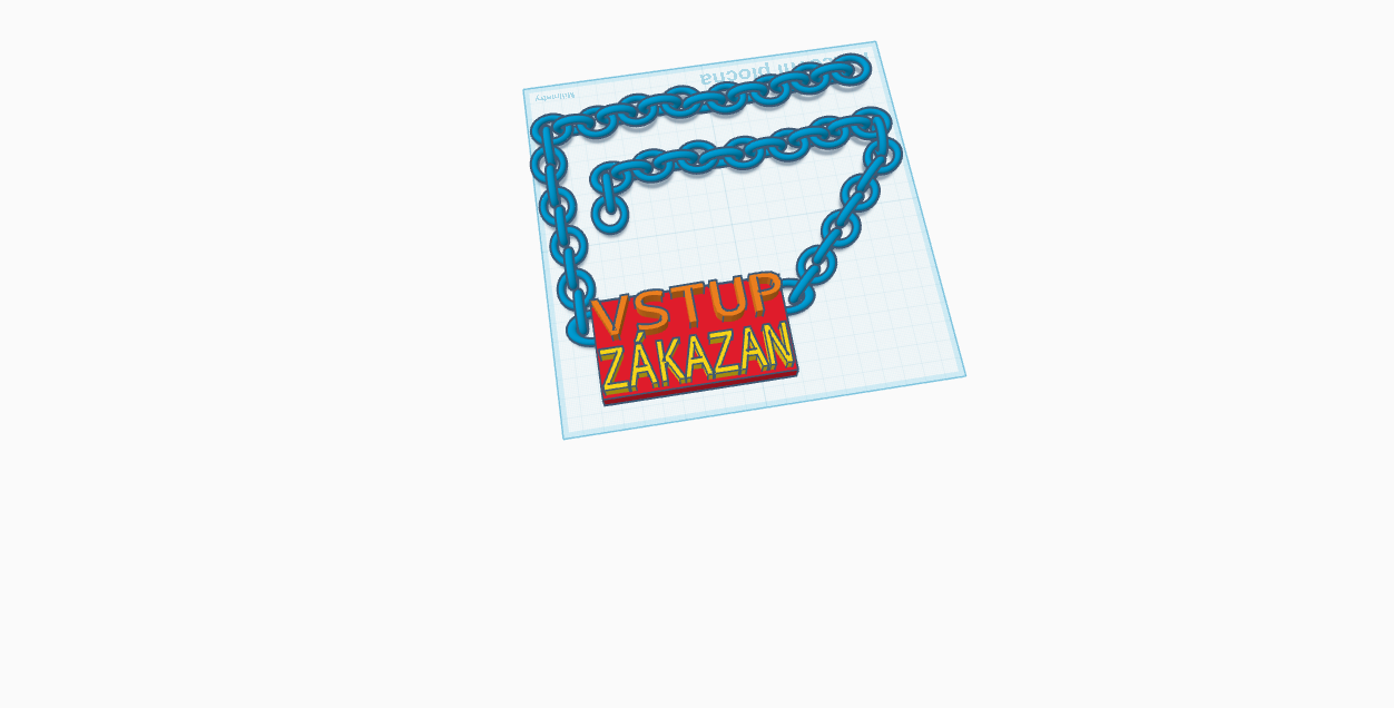 CEDULE VSTUP ZÁKAZAN
