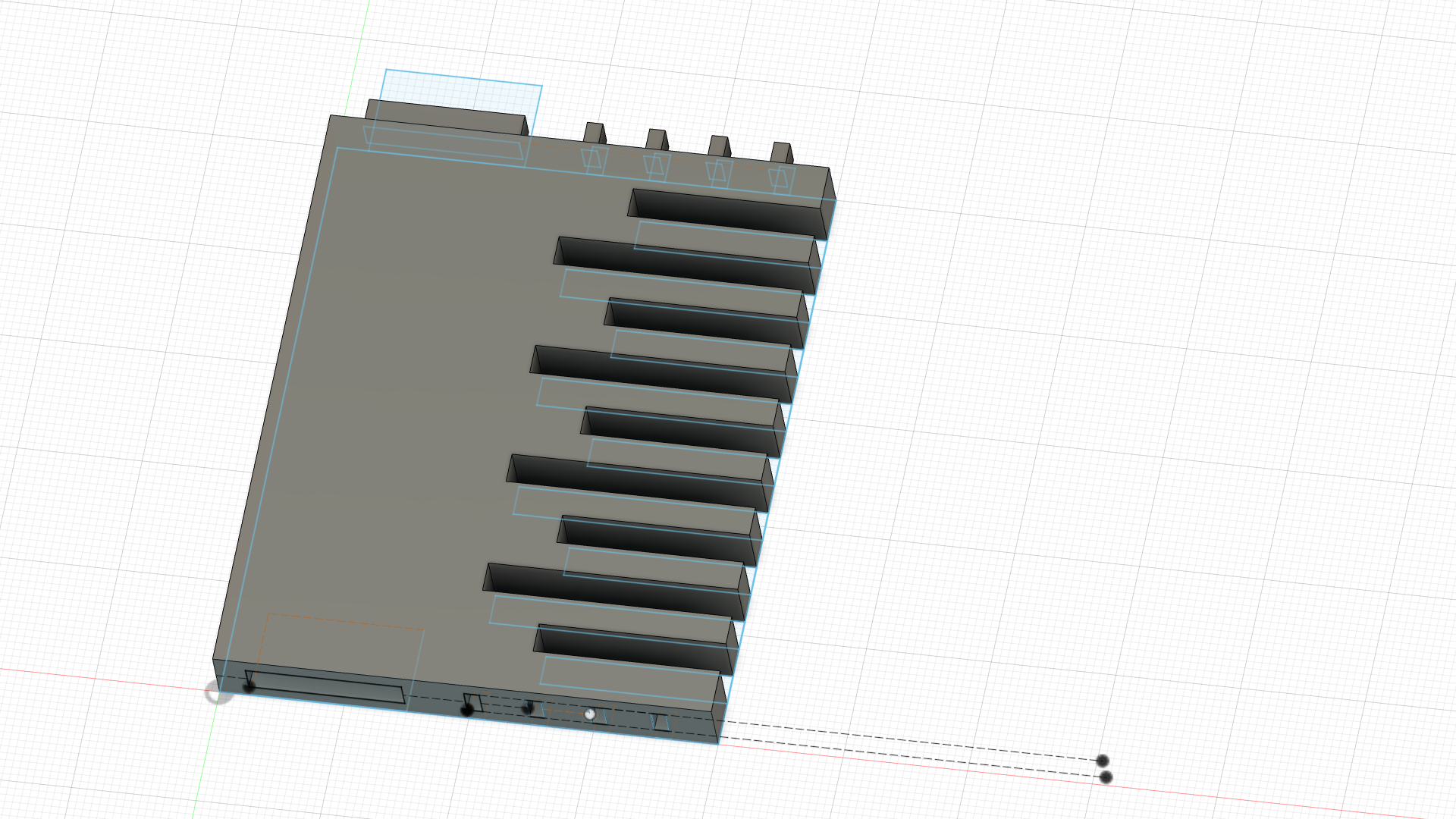 Growth Chart router template (v1) 3D model